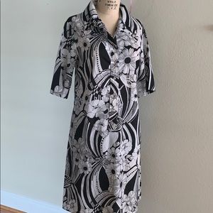 BAYNARD floral dress